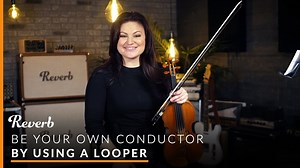 5K views · 28 reactions | Throwback to the time violinist Rebecca Faber dropped by the studio to show off how to step into the role of conductor by using a looper pedal to provide accompaniment during solo rehearsals. | reverb.com | Facebook