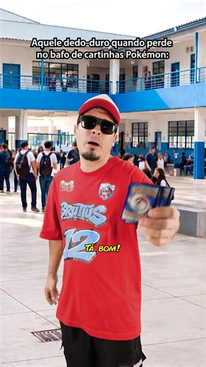 Aquele dedo-duro quando perde no bafo de cartinhas Pokémon | pokémon cards
