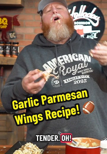 Garlic Parmesan Wings Recipe for Super Bowl