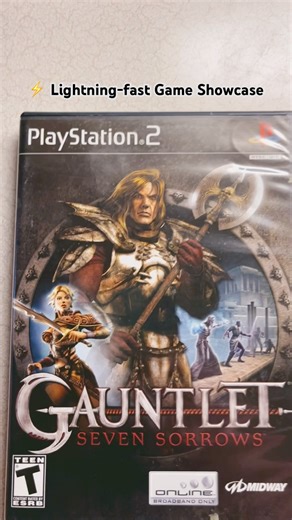 Gauntlet Seven Sorrows for PS2! #gamecollection #retrogaming #playstation #gaming #ps2
