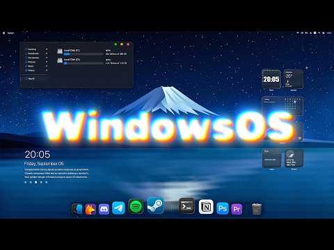 How to theme Windows 11 like MacOS