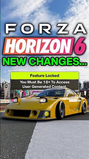 You NEED To Know About This Change in Forza Horizon 6...