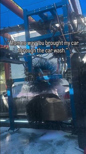 This is what happens when your car goes through automatic car washes…