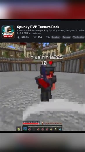 BEST PVP TEXTURE PACK YOU NEED!!!#minecraft#texturepack#CPVP