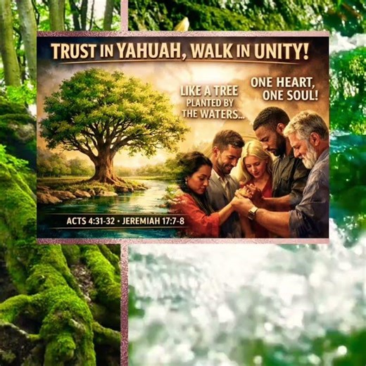 Trust In Yahuah, Walk In Unity