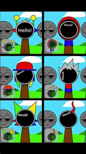 Sprunki All Character SWAP part #2 - Phase 1 #incredibox #sprunki #sprunkimod #musicgame #gaming