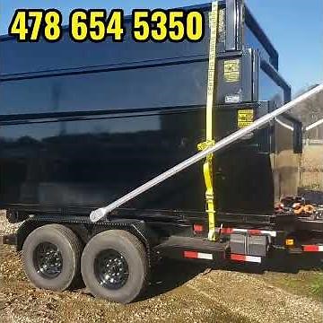 u dump roll off dump trailer package deal w 3 dumpsters