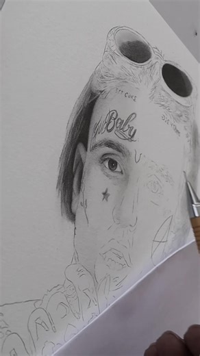 Lil Peep Portrait Art Prints Now Available