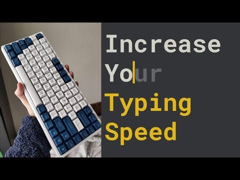 How to Type Faster (it's easy actually)
