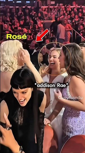 Rosé and Addison Rae look quite close #blackpinkedit #rosè