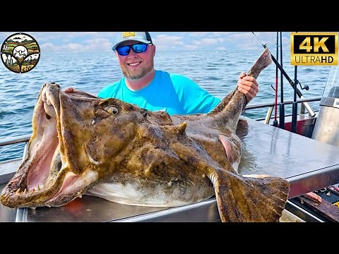 Monkfish Fishing, How professional anglers hunt 1,000 Giant Monkfish every day #5