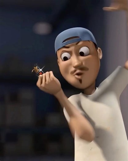 ELE LUTOU CONTRA UMA ABELHA | BEE MOVIE PARÓDIA #shorts