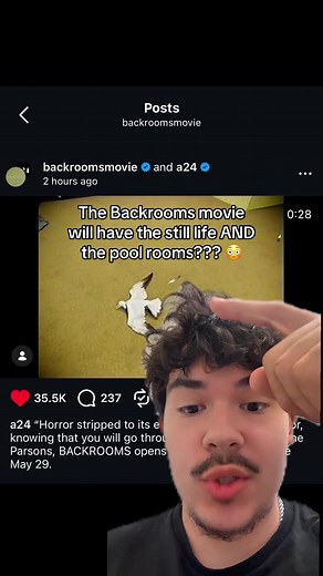 GENERATIONAL MOVIE INCOMING #backrooms #kaneparsons #a24 #stilllife #poolrooms