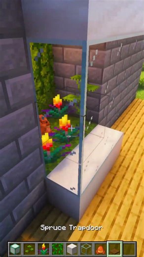 Minecraft frog terrarium