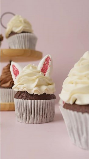 Chocolate Bunny Cupcakes for Your Easter Table