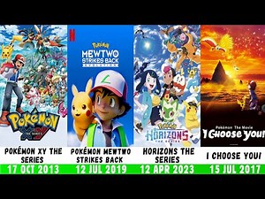 List of All Pokémon Movies, Spin-offs, Series & More in Chronological Order (1997–2027) | Pokémon