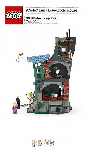 Lego New Set - #76467 Luna Lovegood's House