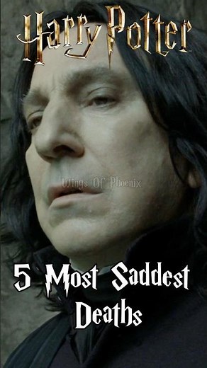 Most Saddest Deaths Scenes in Harry Potter Films 😭 #harrypotter #hogwarts #potterhead #shorts
