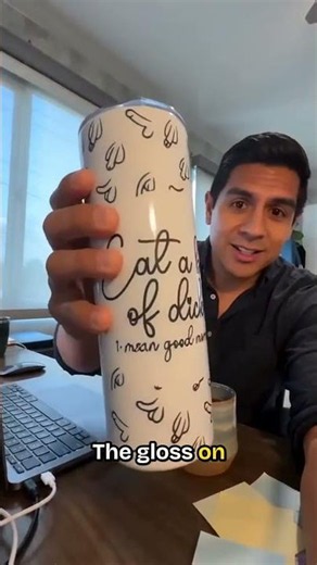 Eat a bag of dicks, I mean good morning 20oz Skinny tumbler