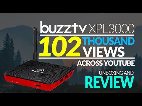 BEST IPTV BOX 2018 - Buzztv XPL3000 - OS 7.1 Nougat - Uboxing And Review
