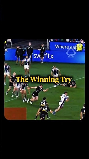 Sandon Smith’s 80M TRY Sends The Knights To The GRAND FINAL! 😱🔥