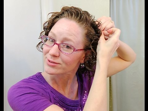 How to Pin/Clip Curly Hair at Roots for More Volume