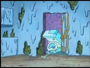 SpongeBob House Fancy Clip - Bathroom Scene