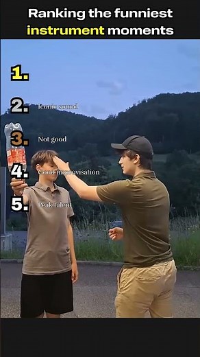 Ranking the top 5 funniest instrument moments #funny #viral #ranking #moments #funnymemes #duet#fail