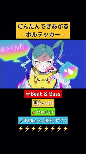 ボルテッカー 歌と初音ミクコラボ！