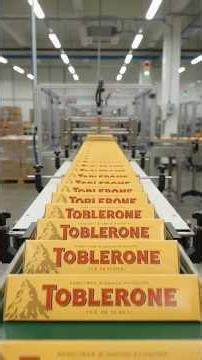 Inside the Toblerone Chocolate Factory 😱🍫 | How It's Made #Shorts