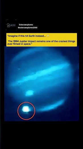 Real Footage: Comet Shoemaker-Levy 9 Collides with Jupiter (1994)