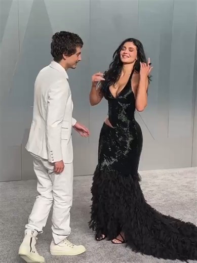 Kylie Jenner and Timothée Chalamet at the 2026 Oscars