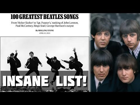 The Rolling Stone’s Top 100 Beatles Song List is INSANE