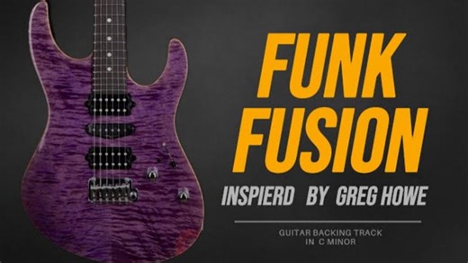 Funk Fusion Backing Track Cm Greg Howe