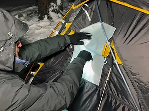 Hot Tent Camping In A Blizzard ｜ASMR OlXP jeAJFc | Campingskills7