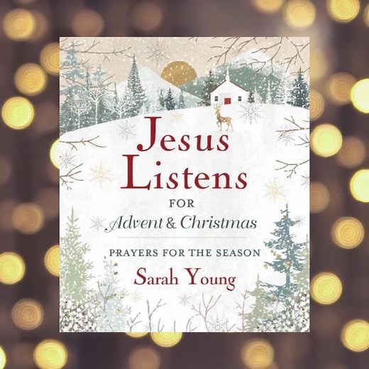 This Advent, let's make time for what truly matters – prayer, reflection, and drawing near to our Lord and Savior. 🎄 "Jesus Listens for Advent and Christmas" is here to guide us through the holidays with heartfelt prayers, Scripture readings, and beautiful illustrations that usher in the peace of the season. 🕯️ Learn more get a FREE printable Advent prayer calendar with every purchase— exclusively at FaithGateway. Learn more at: https://bit.ly/3S3VMJw | Jesus Calling by Sarah Young
