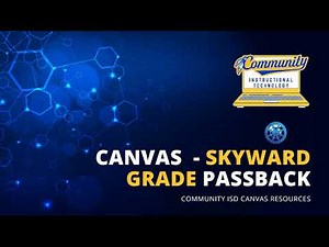 Canvas Skyward Grade Passback