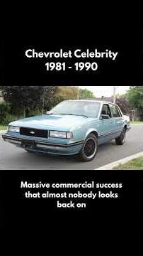 The Boxy Bestseller: Inside the Practical Design of the Chevrolet Celebrity