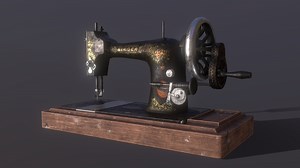 1932 Singer 28K Sewing Machine - 3D model by Aminur Rahman (@Aminurrahman)