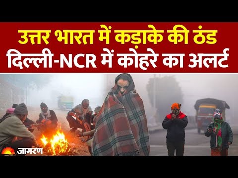 Weather Update: उत्तर भारत में कड़ाके की ठंड, Delhi NCR में कोहरे का अलर्ट। Rain| IMD Alert Winter
