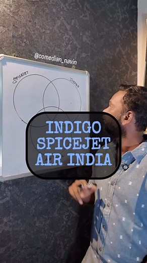 Battle of Airlines! #indigo #spicejet #airindia | Navin Kumar