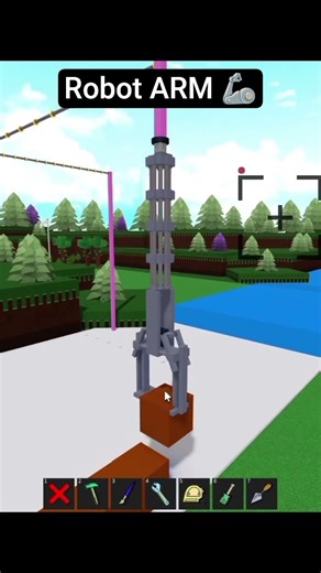 NEW robot ARM in babft #roblox #babft #robot #arm #shorts