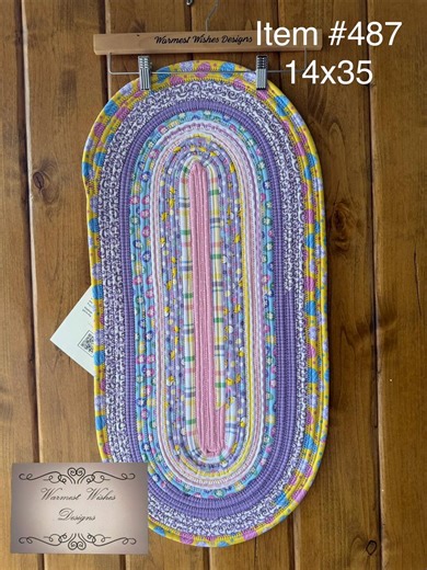 Easter Jellyroll Table Runner 14" X 35" Handmade - Etsy