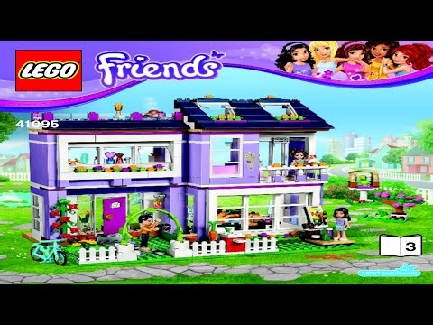 LEGO Instructions - Friends - 41095 - Emma's House - Houses (Book 2)