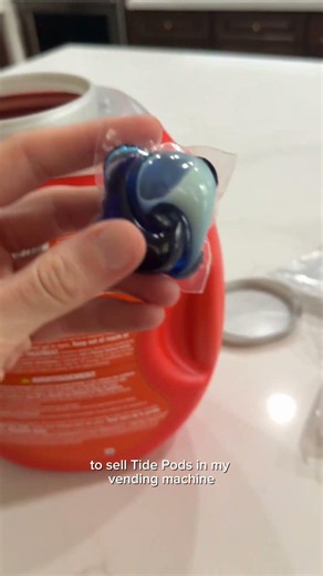 New vending machine! #business #laundromat #rn Gain all® laundry detergent