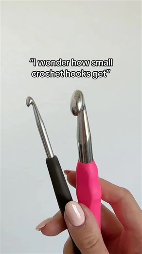 158K views · 22K reactions | How small do crochet hooks get?  #crochet #crocheting #diy #crafts #knitting #crochetersofinstagram #crochetlove #crochetgirlgang #crochetofinstagram #crochetinspo | ElyseCrochets | Facebook