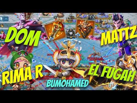 Lords Mobile - The CRAZIEST WoW at K1066! Clash of Emperors! MANA LEVEL 6 WAR