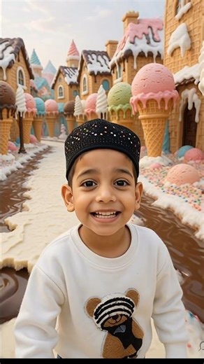 A farmer has ice cream world hen #shorts #aistory #h...