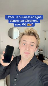 Créer un business en ligne depuis ton téléphone avec 0€ 😱🚀 #site #siteinternet #astuces #tips #hack #astuce #maximeastuces En collaboration commerciale avec Gelato | Maxime Astuces