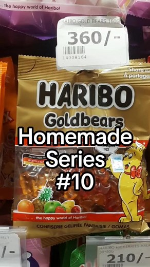 Easy Gummy Bears Recipe with 3 Ingredients